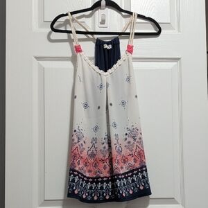 Jolt Women's Camisole in Navy and Coral